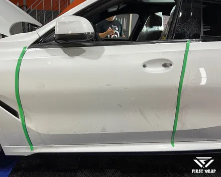 BMW X6 무광 PPF 전체 시공, 화이트에 깊이를 더하다 / 안산, 시흥, 부천