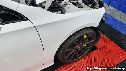 안산 랩핑 잘하는집 벤츠 A35 AMG 전체랩핑 시공 / 안산 단원 초지동