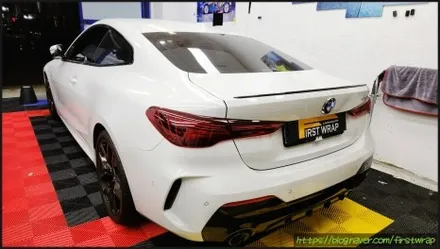 안산랩핑 전문샵에서 BMW신형 4쿠페 전체랩핑 시공 / 안산 단원 초지동