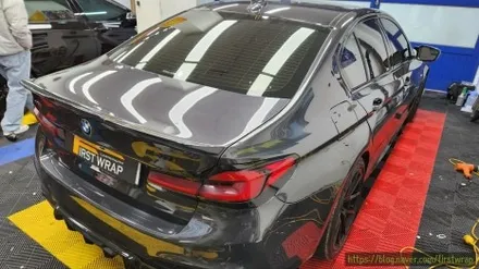 자동차 랩핑 장점과 사례 그리고 안산 퍼스트랩 BMW시공 / 안산 단원 초지동