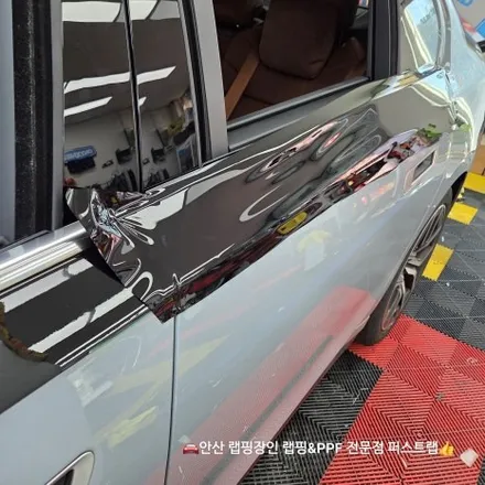 BMW 7시리즈 740d 루프 투톤 랩핑 시공기｜고급 세단은 이렇게 달라집니다 / 안산 단원 초지동