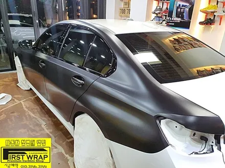 BMW M340i 사틴블랙 전체랩핑 3M2080 블랙유광 루프스킨 광명랩핑 시흥랩핑 목감랩핑 안양랩핑 일산랩핑 안산랩핑 송도랩핑 배곧랩핑 서울랩핑 퍼스트랩카스킨 / 안산 단원 초지동