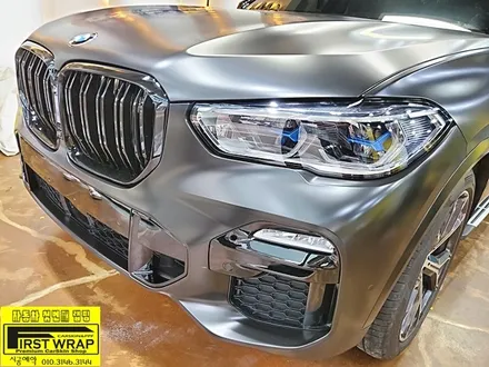 BMW X5 사틴블랙 전체랩핑 목감랩핑 광명랩핑 시흥랩핑 안산랩핑 안양랩핑 송도랩핑 배곧랩핑 서울랩핑 자동차랩핑 카스킨 퍼스트랩카스킨 / 안산, 시흥, 부천