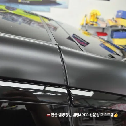 안산PPF 테슬라 모델 X 시크릿블랙 무광 전체PPF 시공 후기 / 안산 단원 초지동
