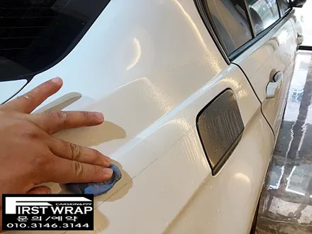 BMW E90 320d M데칼 포인트랩핑 (광명랩핑 목감랩핑 안양랩핑 시흥랩핑 - 퍼스트랩) / 안산 단원 초지동