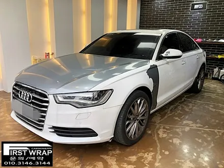 아우디a6 차량전체랩핑제거 뿌리는랩핑전체제거 (목감랩핑 광명랩핑 시흥랩핑 송도랩핑 배곧랩핑 안양랩핑) 퍼스트랩 / 안산 단원 초지동