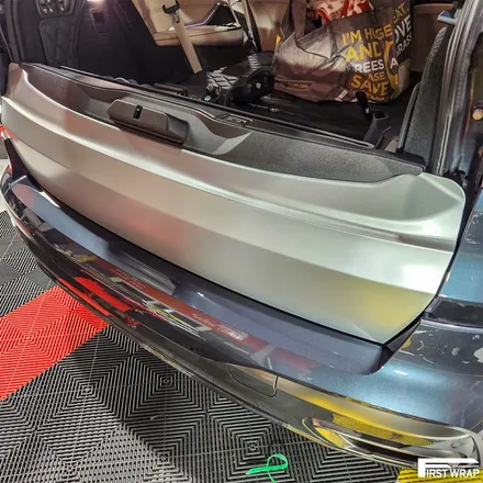 BMW X7 풀랩핑, 사틴 실버 메탈릭 시공으로 더 돋보이는 라인 / 안산, 시흥, 부천