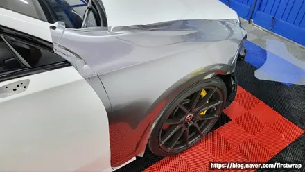 안산 랩핑 잘하는집 벤츠 A35 AMG 전체랩핑 시공 / 안산 단원 초지동