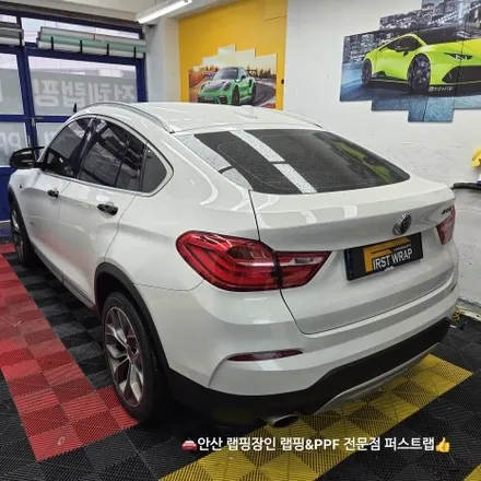 BMW X4 3M 2080 사틴 다크그레이 전체랩핑 안산PPF 전문 시공기 / 안산 단원 초지동