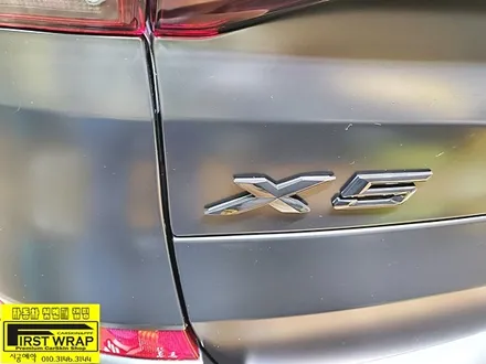 BMW X5 사틴블랙 전체랩핑 목감랩핑 광명랩핑 시흥랩핑 안산랩핑 안양랩핑 송도랩핑 배곧랩핑 서울랩핑 자동차랩핑 카스킨 퍼스트랩카스킨 / 안산, 시흥, 부천