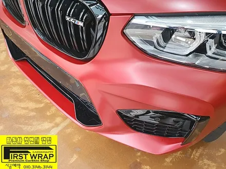 BMW X4M 3M2080 뱀파이어레드 전체랩핑 사틴랩핑 목감랩핑 시흥랩핑 광명랩핑 안양랩핑 안산랩핑 송도랩핑 배곧랩핑 퍼스트랩카스킨 / 안산 단원 초지동