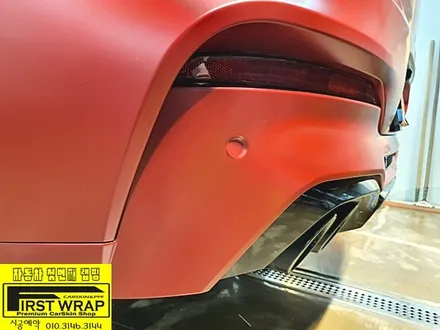 BMW X4M 3M2080 뱀파이어레드 전체랩핑 사틴랩핑 목감랩핑 시흥랩핑 광명랩핑 안양랩핑 안산랩핑 송도랩핑 배곧랩핑 퍼스트랩카스킨 / 안산 단원 초지동