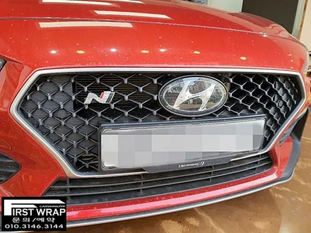 i30 N라인 그릴랩핑 범퍼포인트랩핑 3M2080랩핑 목감랩핑 시흥랩핑 광명랩핑 안양랩핑 안산랩핑 송도랩핑 배곧랩핑 퍼스트랩카스킨 / 안산 단원 초지동