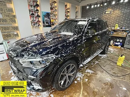 BMW X5 사틴블랙 전체랩핑 목감랩핑 광명랩핑 시흥랩핑 안산랩핑 안양랩핑 송도랩핑 배곧랩핑 서울랩핑 자동차랩핑 카스킨 퍼스트랩카스킨 / 안산, 시흥, 부천