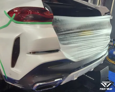 BMW X6 무광 PPF 전체 시공, 화이트에 깊이를 더하다 / 안산, 시흥, 부천