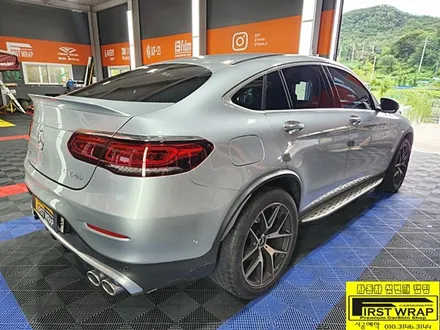 안산랩핑 벤츠 glc 43amg 쿠페 사틴블랙 전체랩핑 시공~ / 안산, 시흥, 부천