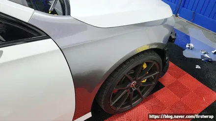 안산 랩핑 잘하는집 벤츠 A35 AMG 전체랩핑 시공 / 안산 단원 초지동