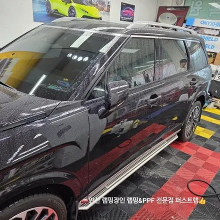 안산랩핑 펠리세이드 블랙잉크 크롬죽이기 시공 후기 / 안산 단원 초지동