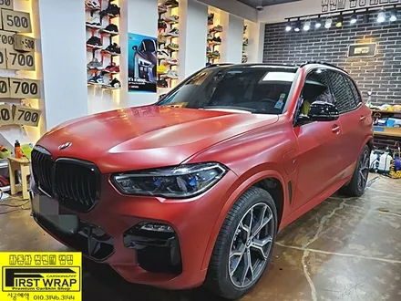 BMW X5 40e 사틴뱀파이어레드 전체랩핑 그릴랩핑 윈도우크롬랩핑 루프렉랩핑 블랙포인트랩핑 목감랩핑 광명랩핑 시흥랩핑 안양랩핑 안산랩핑 송도랩핑 일산랩핑 서울랩핑 배곧랩핑 / 안산, 시흥, 부천