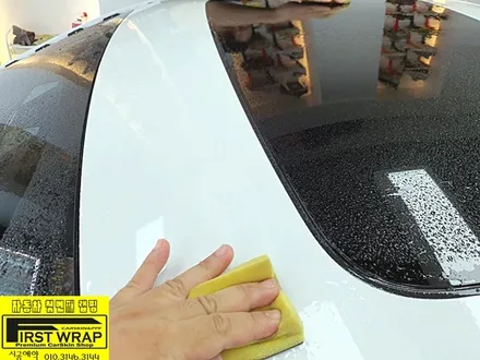 BMW G30 520d 3M2080 블랙유광루프스킨 포인트랩핑 시흥랩핑 목감랩핑 광명랩핑 안양랩핑 안산랩핑 송도랩핑 배곧랩핑 퍼스트랩카스킨 / 안산 단원 초지동