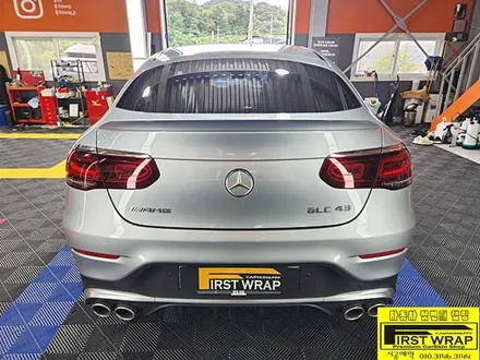 안산랩핑 벤츠 glc 43amg 쿠페 사틴블랙 전체랩핑 시공~ / 안산, 시흥, 부천