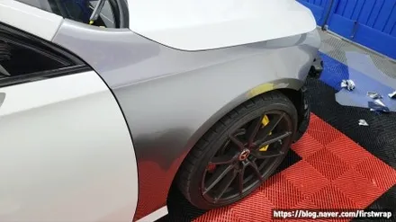 안산 랩핑 잘하는집 벤츠 A35 AMG 전체랩핑 시공 / 안산 단원 초지동