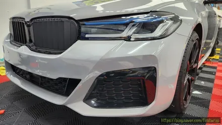 자동차 랩핑 장점과 사례 그리고 안산 퍼스트랩 BMW시공 / 안산 단원 초지동