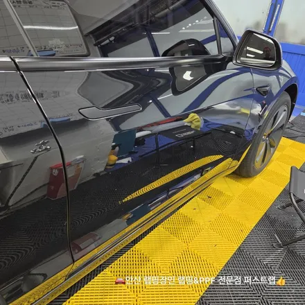 테슬라 모델3 하이랜드 하이그로시블랙 전체 랩핑 + PPF 시공기 퍼스트랩 안산점 / 안산 단원 초지동