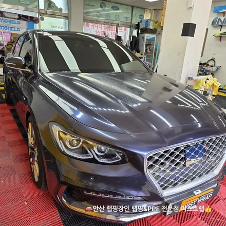 안산랩핑 전문 퍼스트랩 그랜저 IG 컬러PPF로 완성한 고급 세단 / 안산 단원 초지동