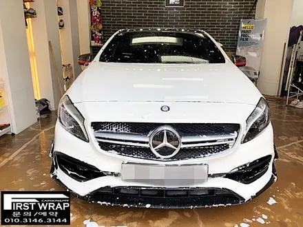 벤츠 a45amg 전체랩핑 에이버리슈프림 앰블런스옐로우랩핑 블랙유광포인트랩핑 목감랩핑 시흥랩핑 광명랩핑 안양랩핑 송도랩핑 배곧랩핑 안산랩핑 퍼스트랩카스킨 / 안산 단원 초지동