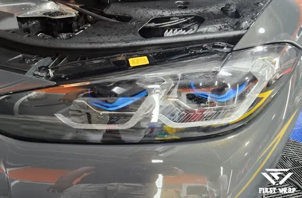 안산 PPF, BMW i4 프론트 패키지 본넷 포함 시공 / 안산, 시흥, 부천