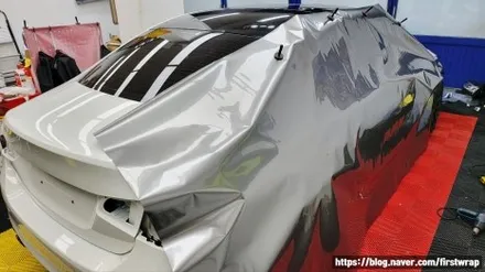 안산 랩핑 잘하는집 벤츠 A35 AMG 전체랩핑 시공 / 안산 단원 초지동