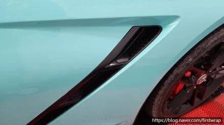 내 차를 더 멋지게! 안산 초지동 퍼스트랩에서 콜벳c7 전체랩핑 시공했어요 / 안산 단원 초지동