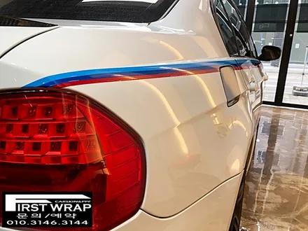 BMW E90 320d M데칼 포인트랩핑 (광명랩핑 목감랩핑 안양랩핑 시흥랩핑 - 퍼스트랩) / 안산 단원 초지동