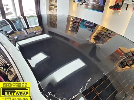 BMW G30 520d 3M2080 블랙유광루프스킨 포인트랩핑 시흥랩핑 목감랩핑 광명랩핑 안양랩핑 안산랩핑 송도랩핑 배곧랩핑 퍼스트랩카스킨 / 안산 단원 초지동