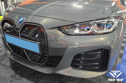 안산 PPF, BMW i4 프론트 패키지 본넷 포함 시공 / 안산, 시흥, 부천