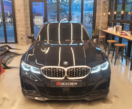 [핏먼트울산]BMW G20 330i 크리스탈 기어봉 장착했더니 실내 디자인이 제대로살아나네!!!