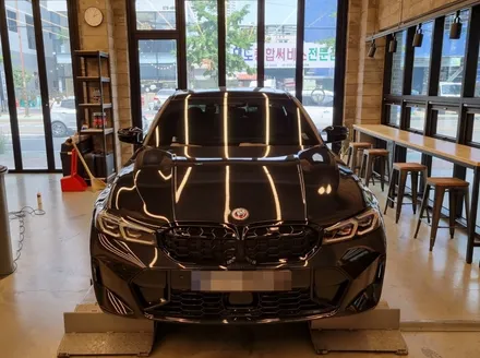 [핏먼트 울산]BMW G20 330e 바디보강튜닝 울트라레이싱 스트럿바는 전문 장착점에서.