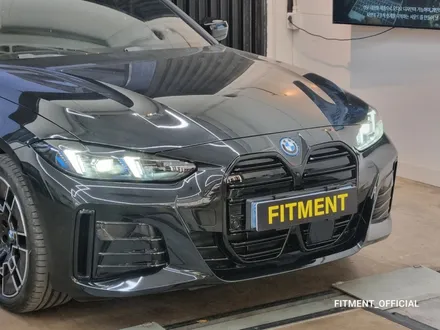 BMW G26 i4 퍼포먼스 타입 유광 블랙 키드니 그릴과 사이드미러 커버 시공 후기. 감성의 재해석 그 첫 번째 코스! [울산 핏먼트] / 울산 남구