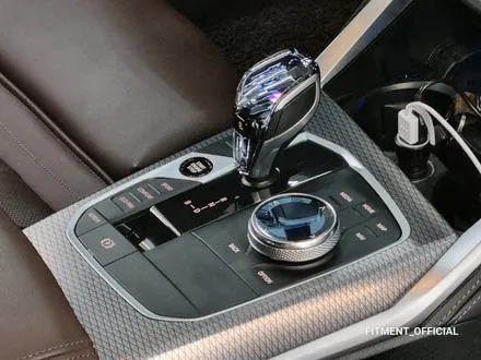 BMW G26 i4 크리스탈 기어봉 4종 세트 시공으로 실내 디테일 완벽하게 살려보았습니다. [울산 핏먼트] / 울산 남구