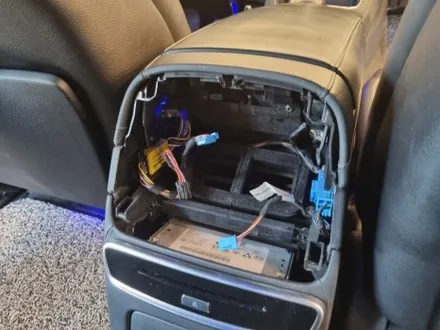 [덱스크루 울산남구점]벤츠 W222 S500L LED튜닝 송풍구 엠비언트 라이트(7컬러)