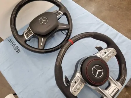 [핏먼트 울산]벤츠 W463 G63AMG 신형 카본 AMG 핸들 장착했더니 구형 이미지 탈피 성공!!! 지바겐의 변신은 무죄입니다. 간지나고 스포티한 핸들 지금 바로 챙겨 보세요~