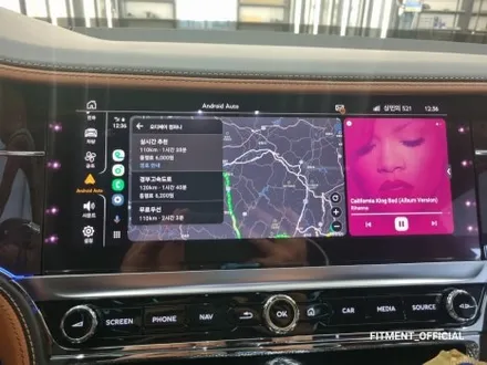 [핏먼트 울산]벤틀리 플라잉스퍼 풀 스크린 안드로이드 오토, 애플 카플레이 코딩으로 활성화합니다! 이제는 불편함 없이 편안하게 내비게이션 사용하세요~