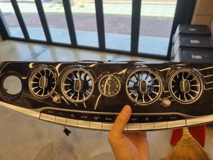 [덱스크루 울산남구점]벤츠 W222 S500L LED튜닝 송풍구 엠비언트 라이트(7컬러)