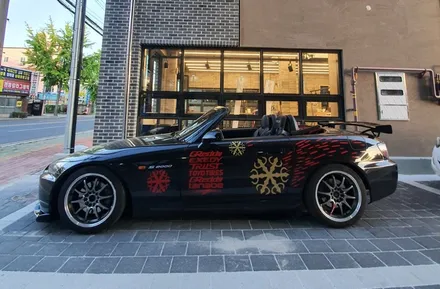 [덱스크루 울산남구점]혼다 S2000 AP2 바디킷튜닝 뮤겐(MUGEN) 프런트 립 에어댐, 리어 윙 스포일러