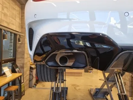 [핏먼트 울산]BMW G20 330i 바디킷튜닝 M340i 카본 디퓨저, 머플러 팁(리어 컨버전)