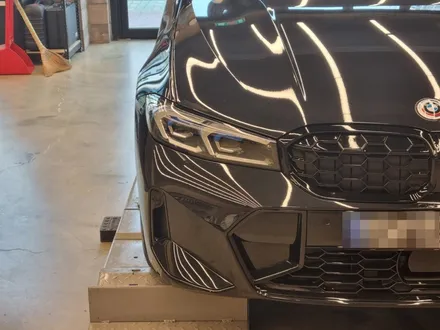 [핏먼트 울산]BMW G20 330e 바디보강튜닝 울트라레이싱 스트럿바는 전문 장착점에서.