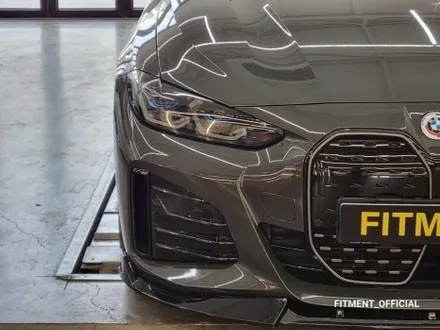 [핏먼트 울산]BMW G22 i4 유광 블랙 퍼포먼스 프런트 립 시공! 바디킷 맛집이 순정보다 더 기가 막힌 피팅감으로 보답합니다~