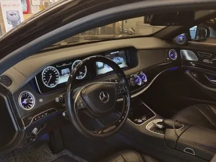[덱스크루 울산남구점]벤츠 W222 S500L LED튜닝 송풍구 엠비언트 라이트(7컬러)