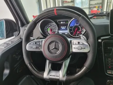 [핏먼트 울산]벤츠 W463 G63AMG 신형 카본 AMG 핸들 장착했더니 구형 이미지 탈피 성공!!! 지바겐의 변신은 무죄입니다. 간지나고 스포티한 핸들 지금 바로 챙겨 보세요~